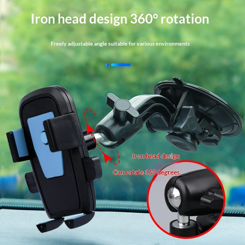 Suction-cup Car Phone Holder For The Windshield