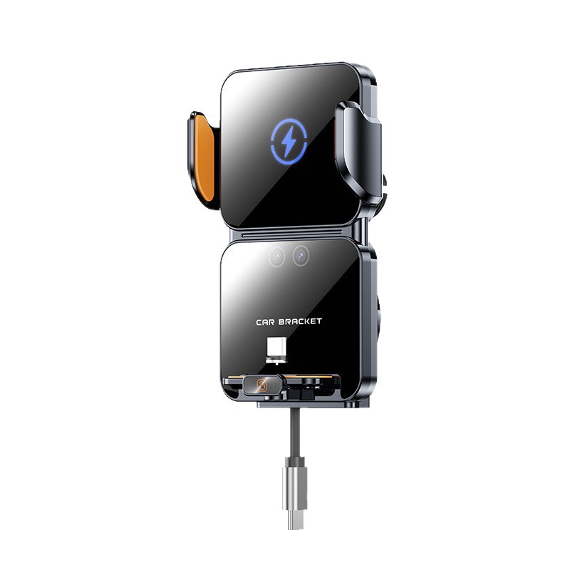 Super-fast Charging Phone Holder With A Car-specific Air Vent Mount For Navigation