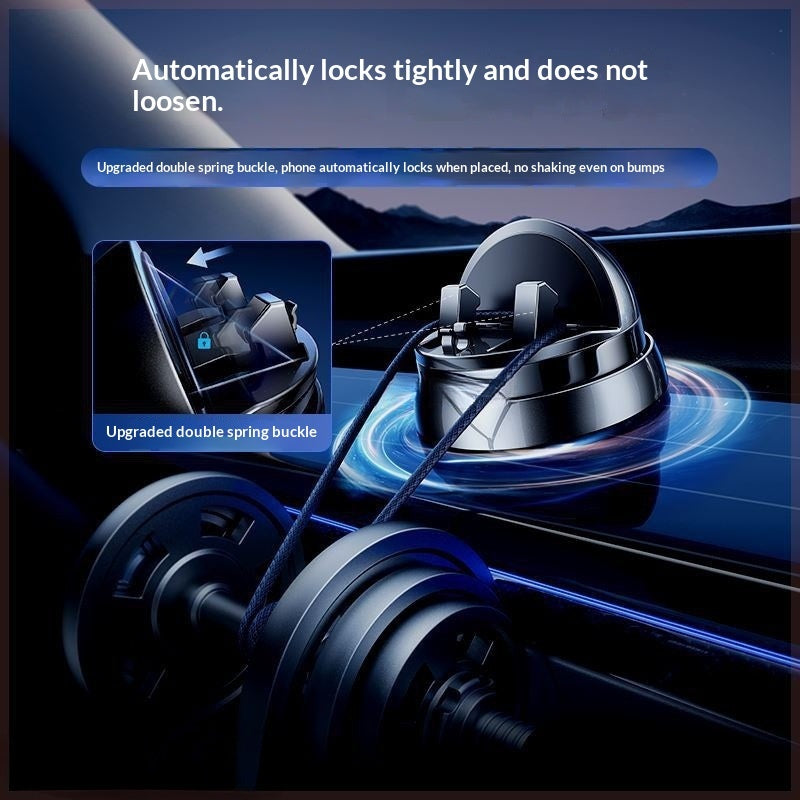 Luxury Car Phone Mount (Sleek & Stylish Design)