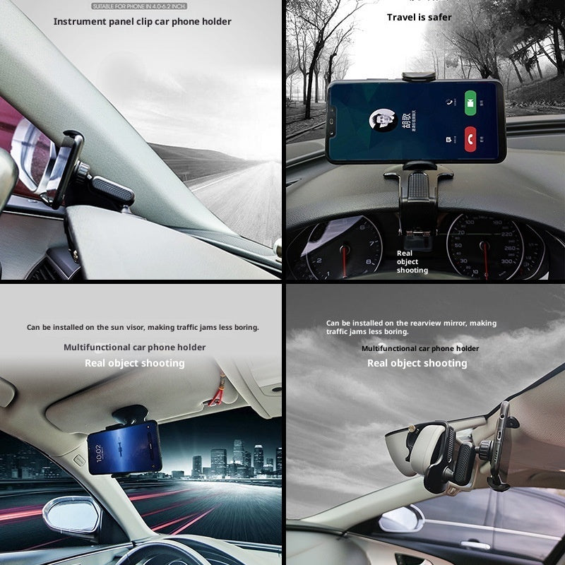Car Dashboard Clip-on Phone Holder