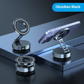 Car Mobile Phone Holder Strong Magnetic Ring Folding Rotating Car Bracket