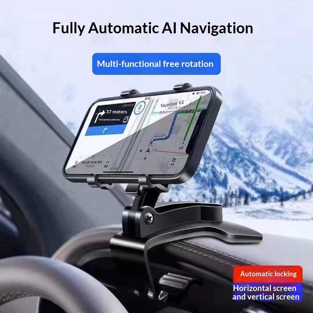 Auto Lock Car Phone Holder – Drive Hands-Free Safely