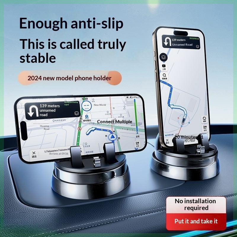 Luxury Car Phone Mount (Sleek & Stylish Design)