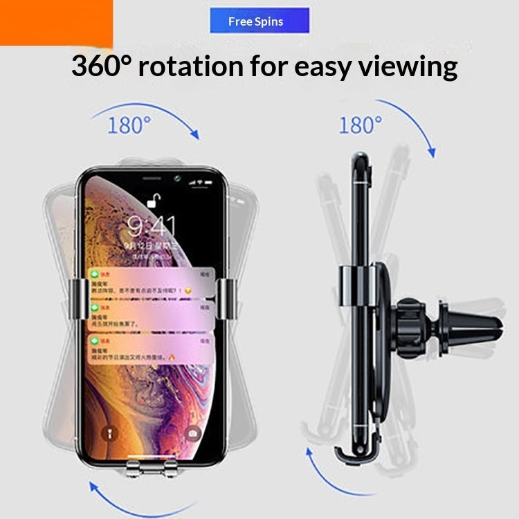Car-mounted Mirror Gravity Phone Holder
