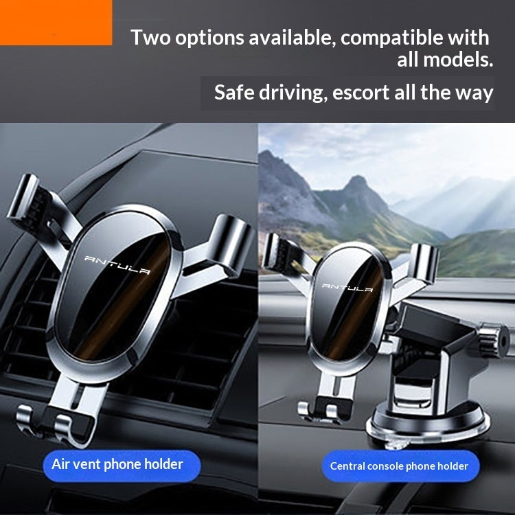 Car-mounted Mirror Gravity Phone Holder